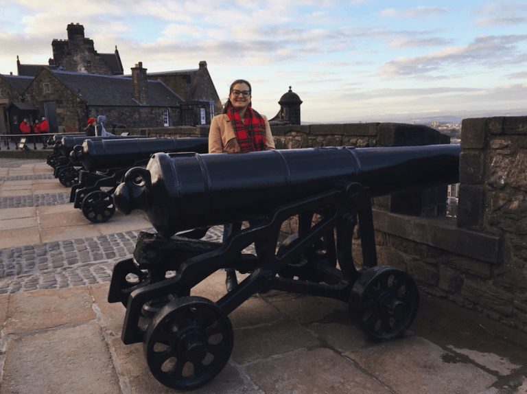 Julia with a canon