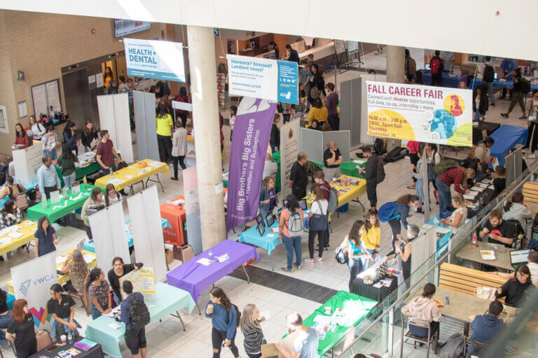 Community Engagement and Volunteer Fair booths